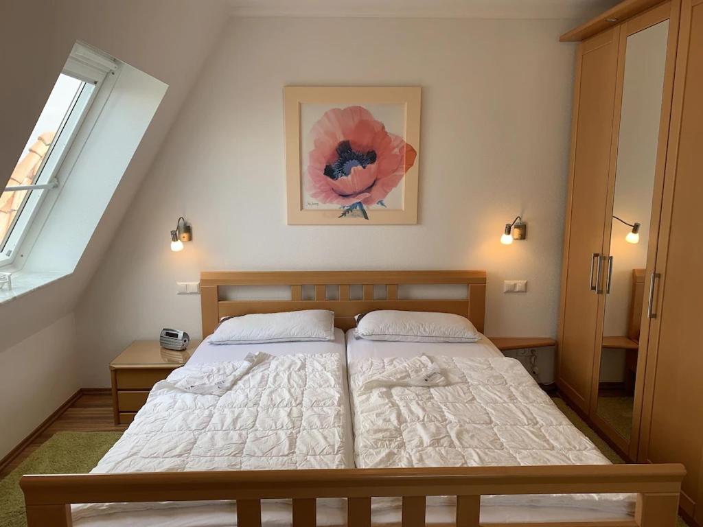 Ferienwohnung Hafenblick Wiek auf Rügen Exteriör bild